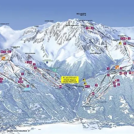 Cabotte Les Granges Arc 1600 Domaine Paradiski Chalet